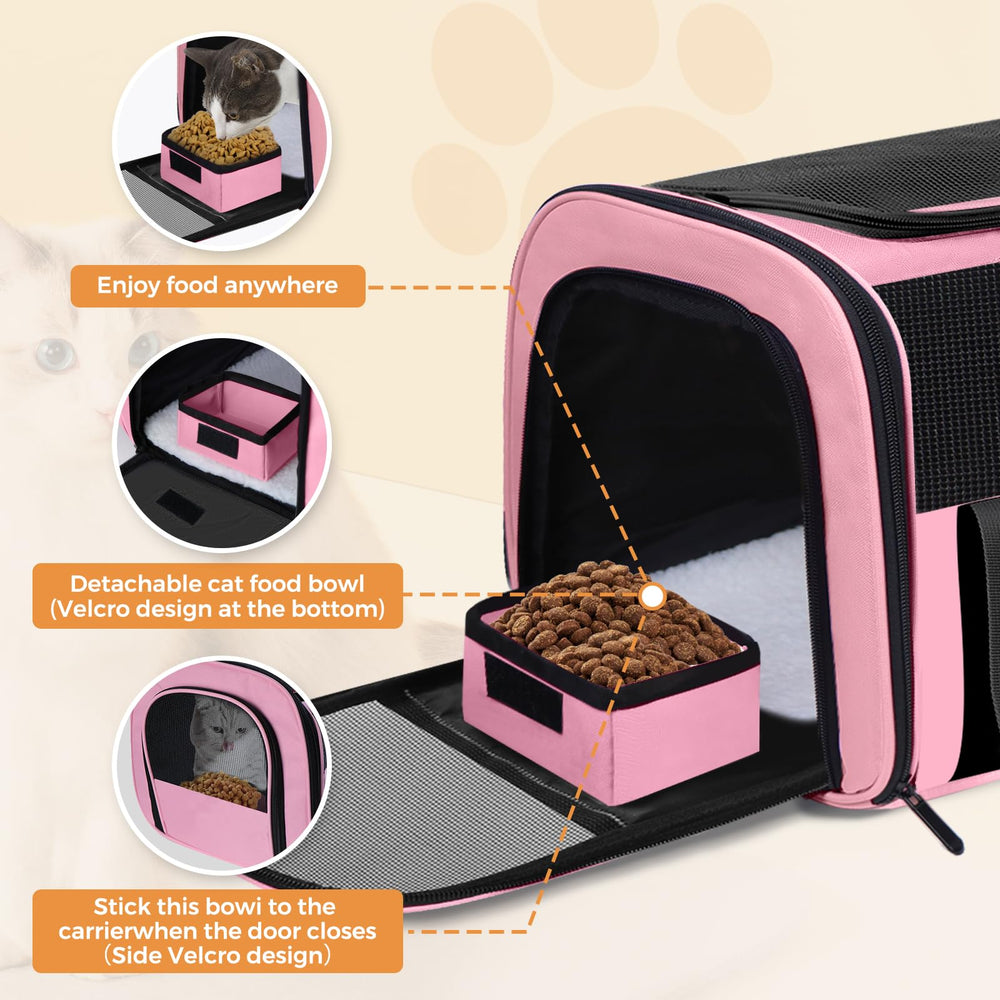 FOORLON Cat Carrier durable waterproof polyester resists wear and tear