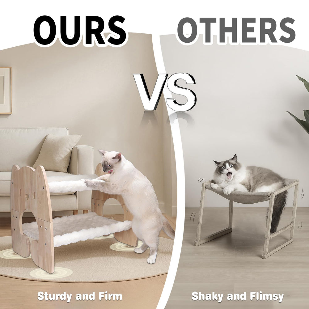 Fopeat cat-shaped side panel and gift box add charm