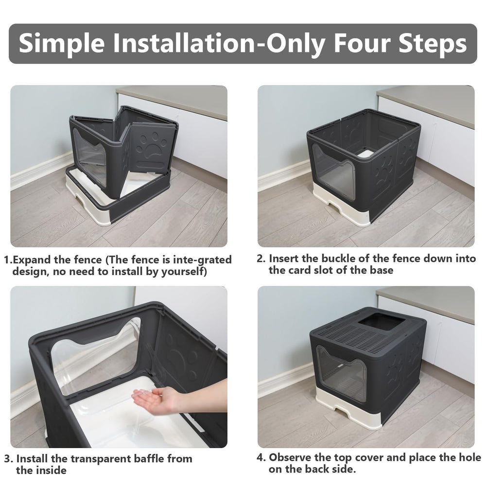 Fophop travel-friendly folded design for storage and trips