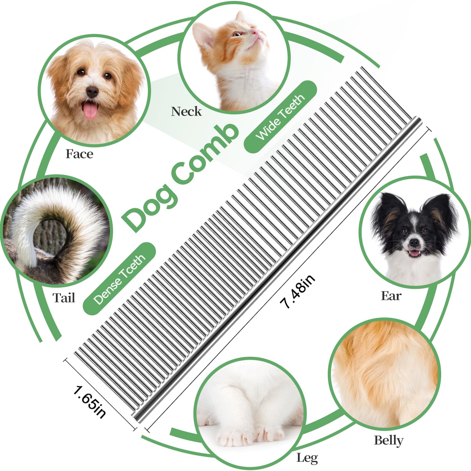 FOR-HI glove silicone tips close-up deliver calming, hair-removal grooming for pets.