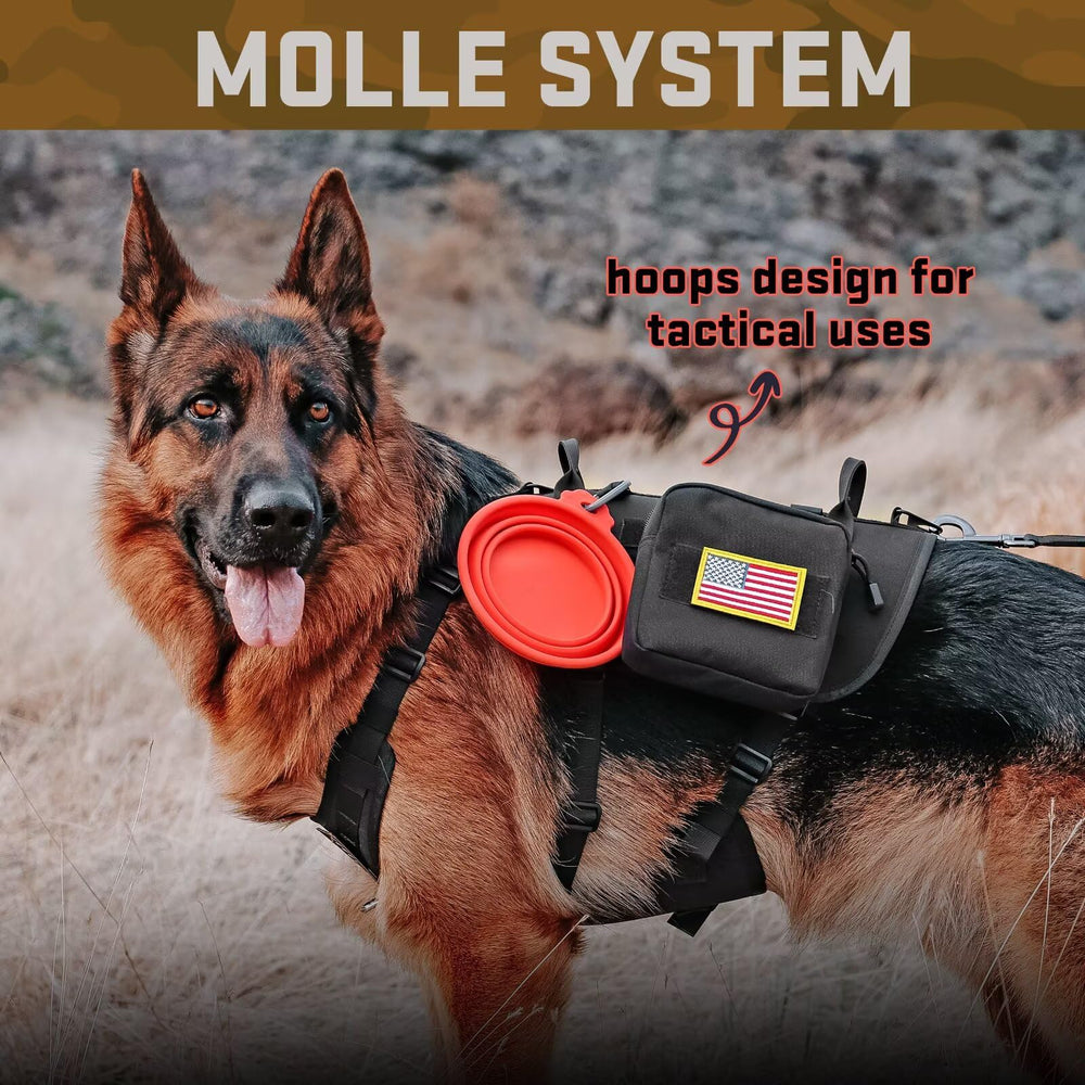 Forestpaw 1000D nylon build conveys durability for rugged outdoor use