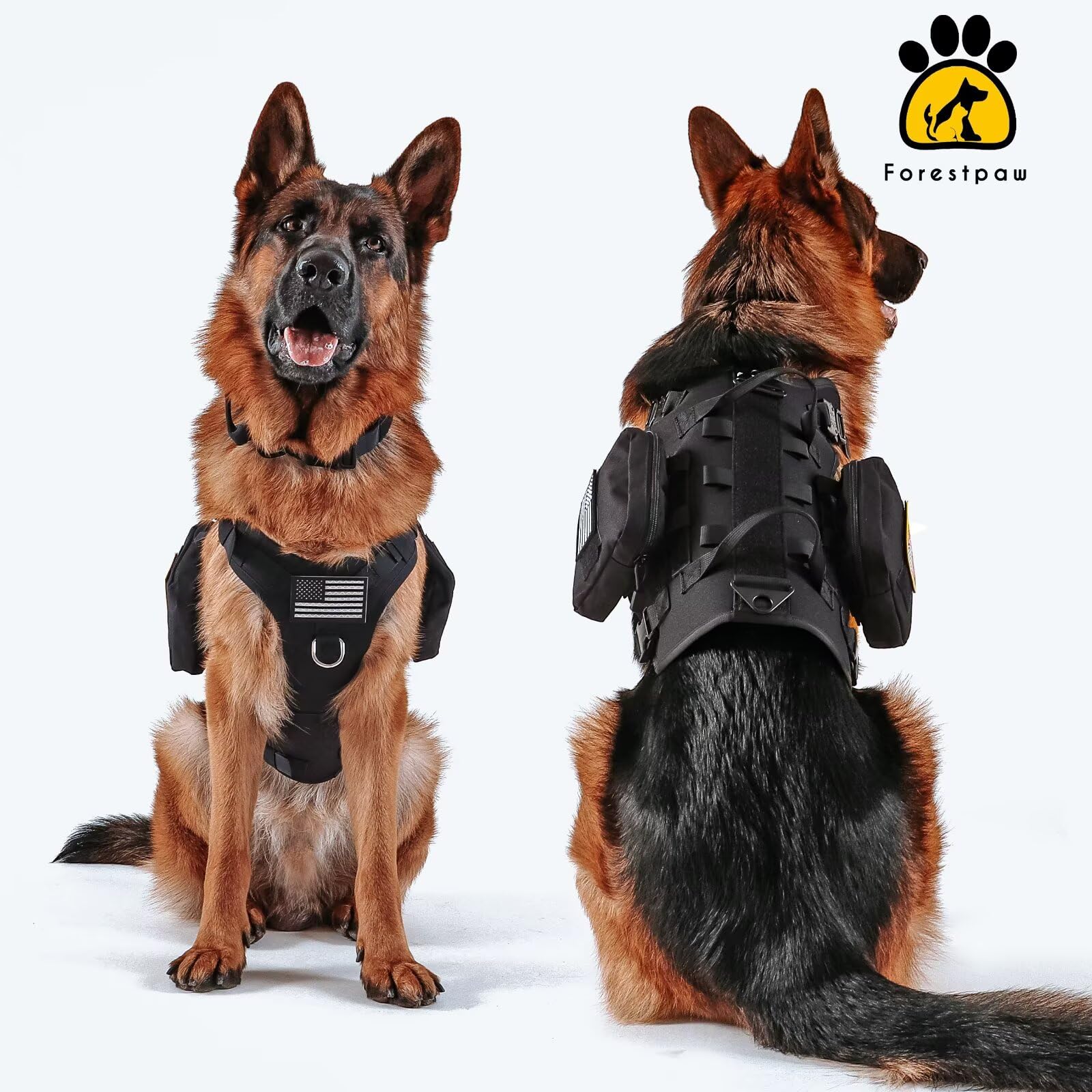 Forestpaw reflective patches improve visibility during dawn or dusk walks