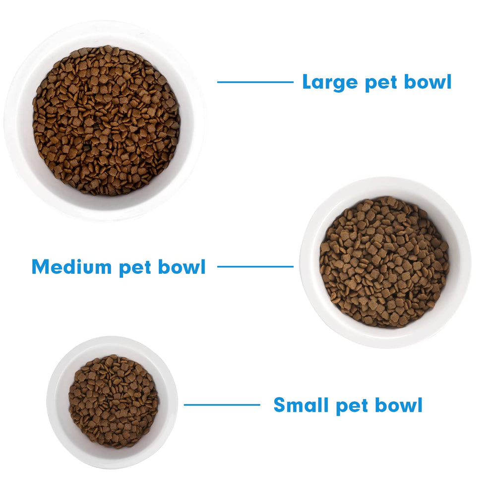 FOREYY 8-6 diameter, 3-5 height bowls ideal for medium to large dogs