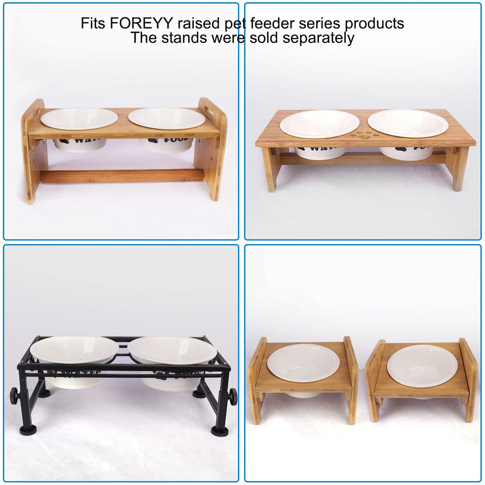 FOREYY ceramic bowls show dishwasher and microwave safety for easy cleanup