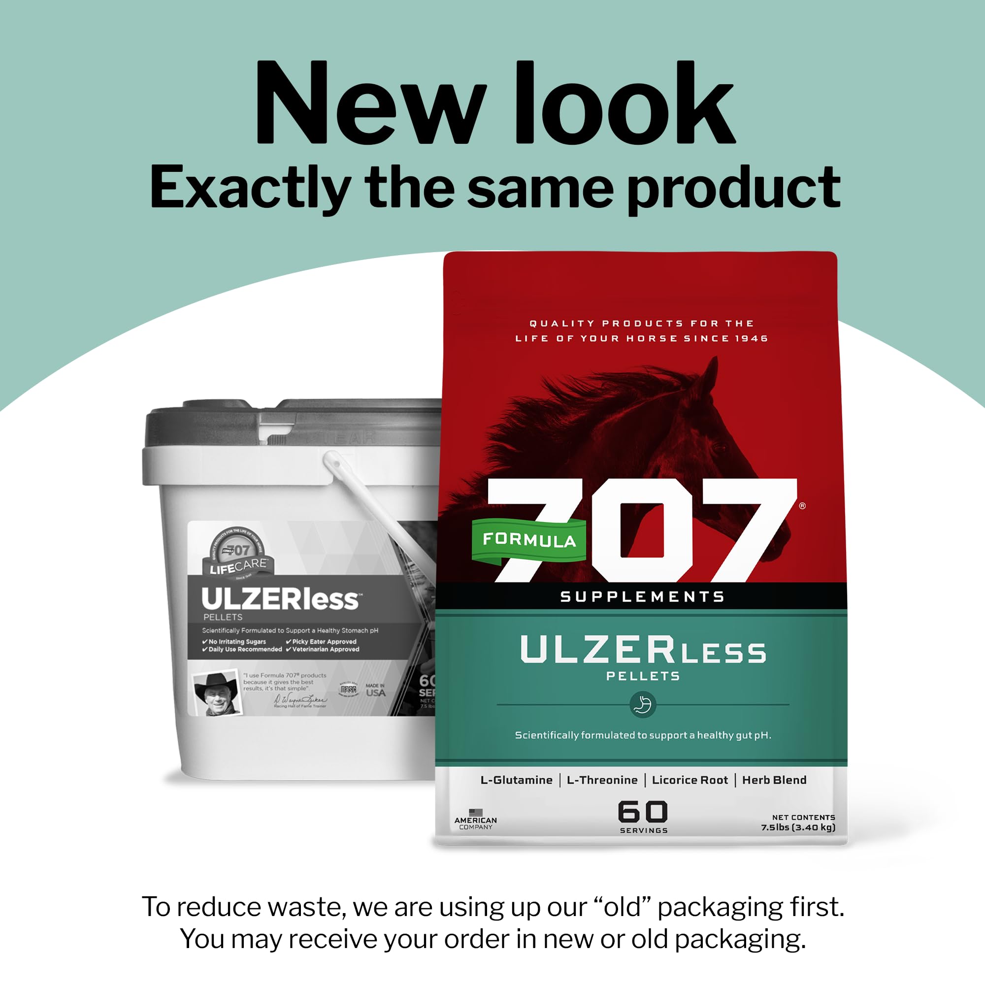 Formula 707 ULZERless measuring scoop for accurate daily dosing