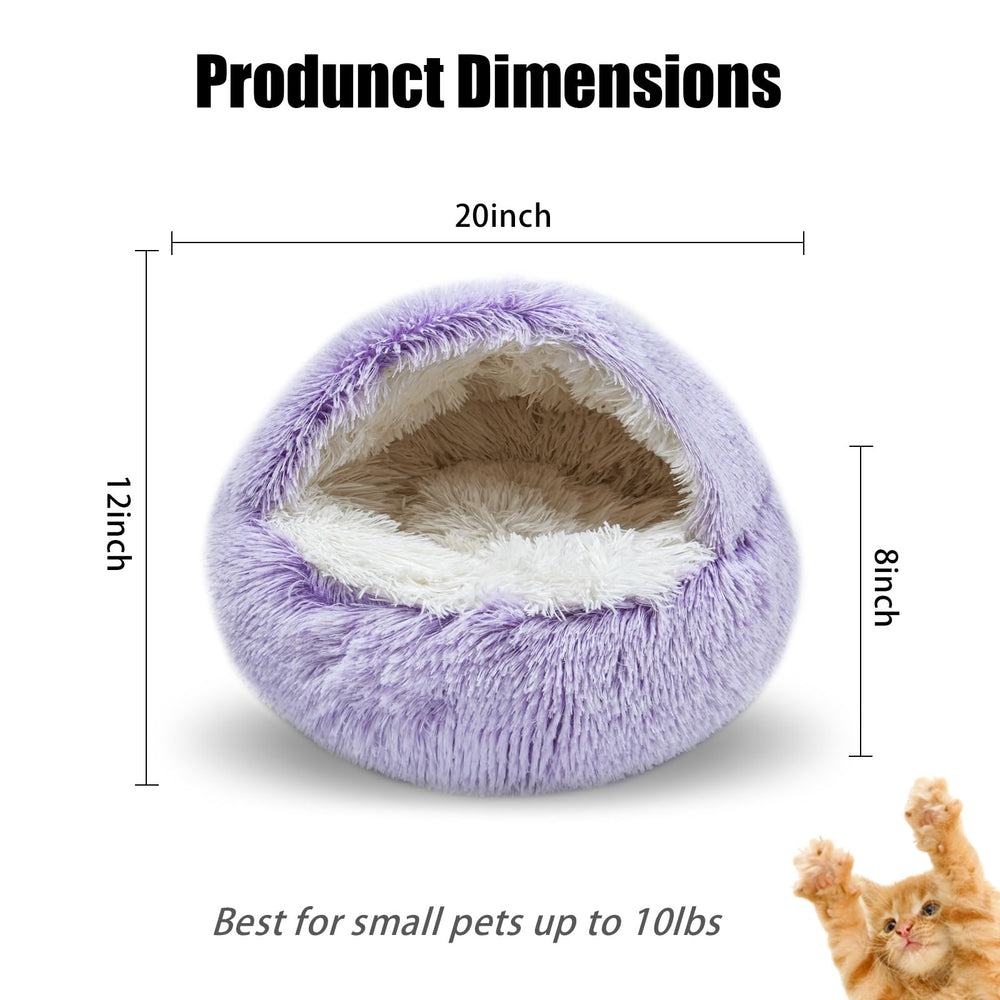 FORMYCATIE bed closeup-plush reveals soft materials for secure rest.