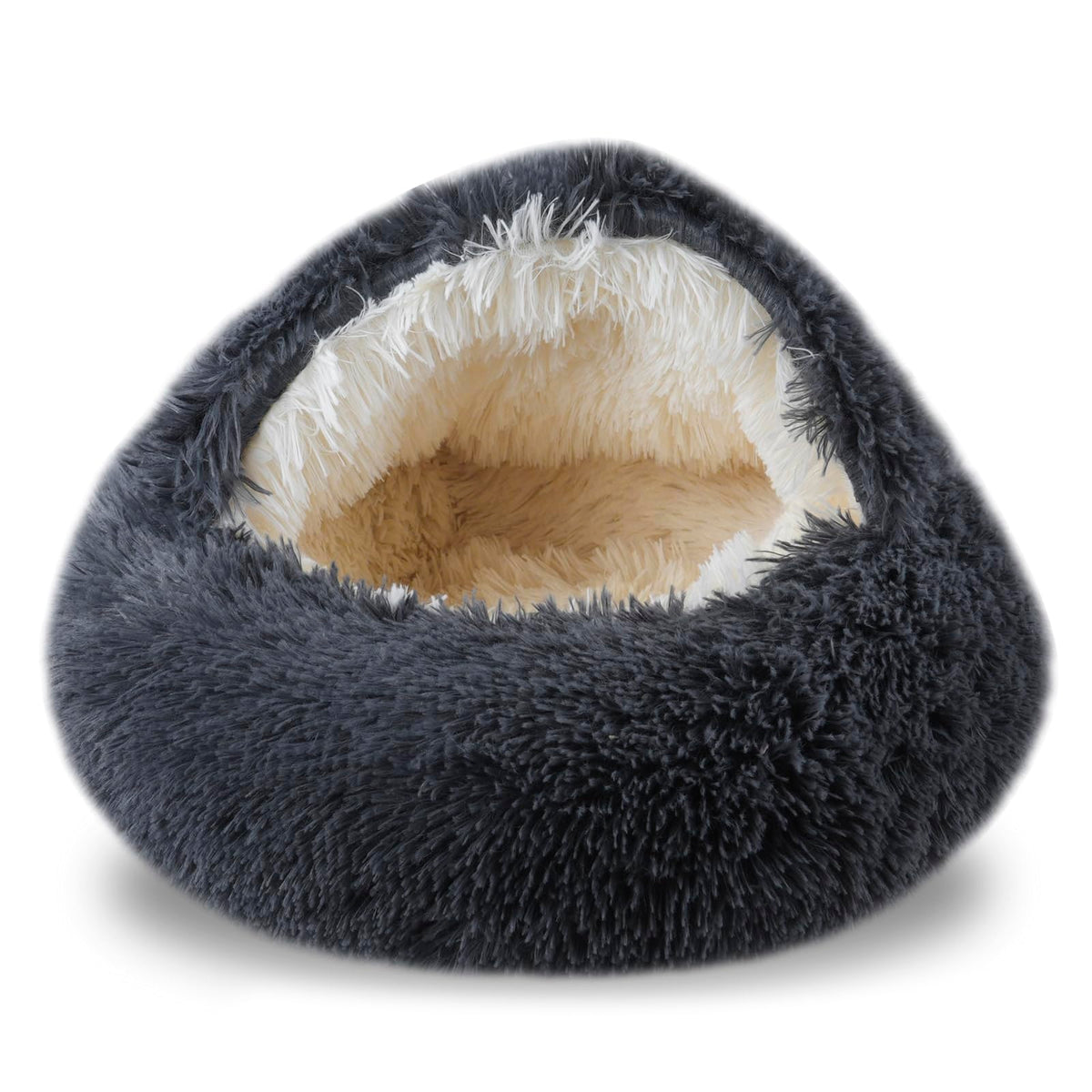 FORMYCATIE cat bed upgraded cover close-up highlighting secure nesting comfort