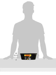 Fortex feeder pan with portion markings highlights easy oats measurement for balanced rations