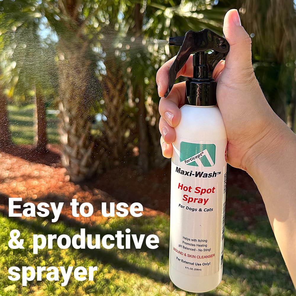 Forticept Maxi-Wash cat itchy-skin use to cleanse and calm