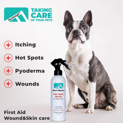 Forticept Maxi-Wash wound cleaning with non-stinging formula for pets