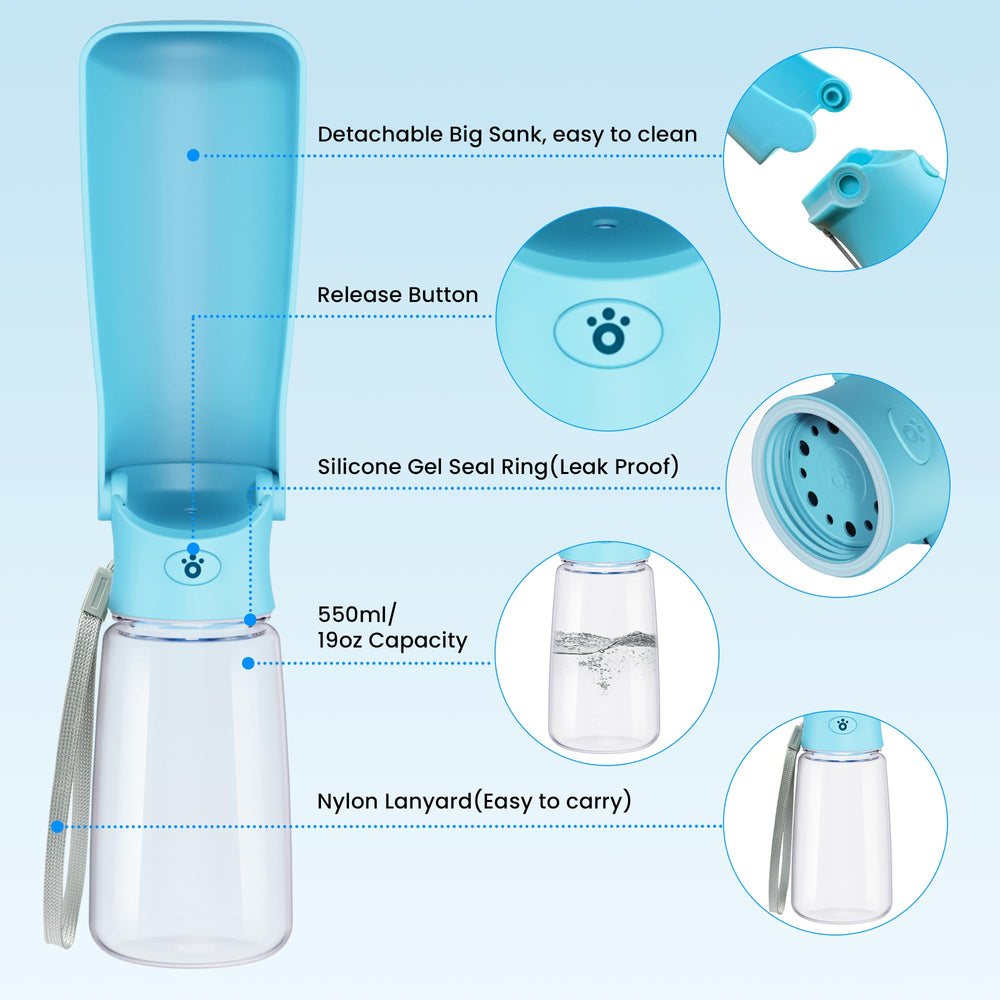 FORWH leak-proof design prevents spills during travel.