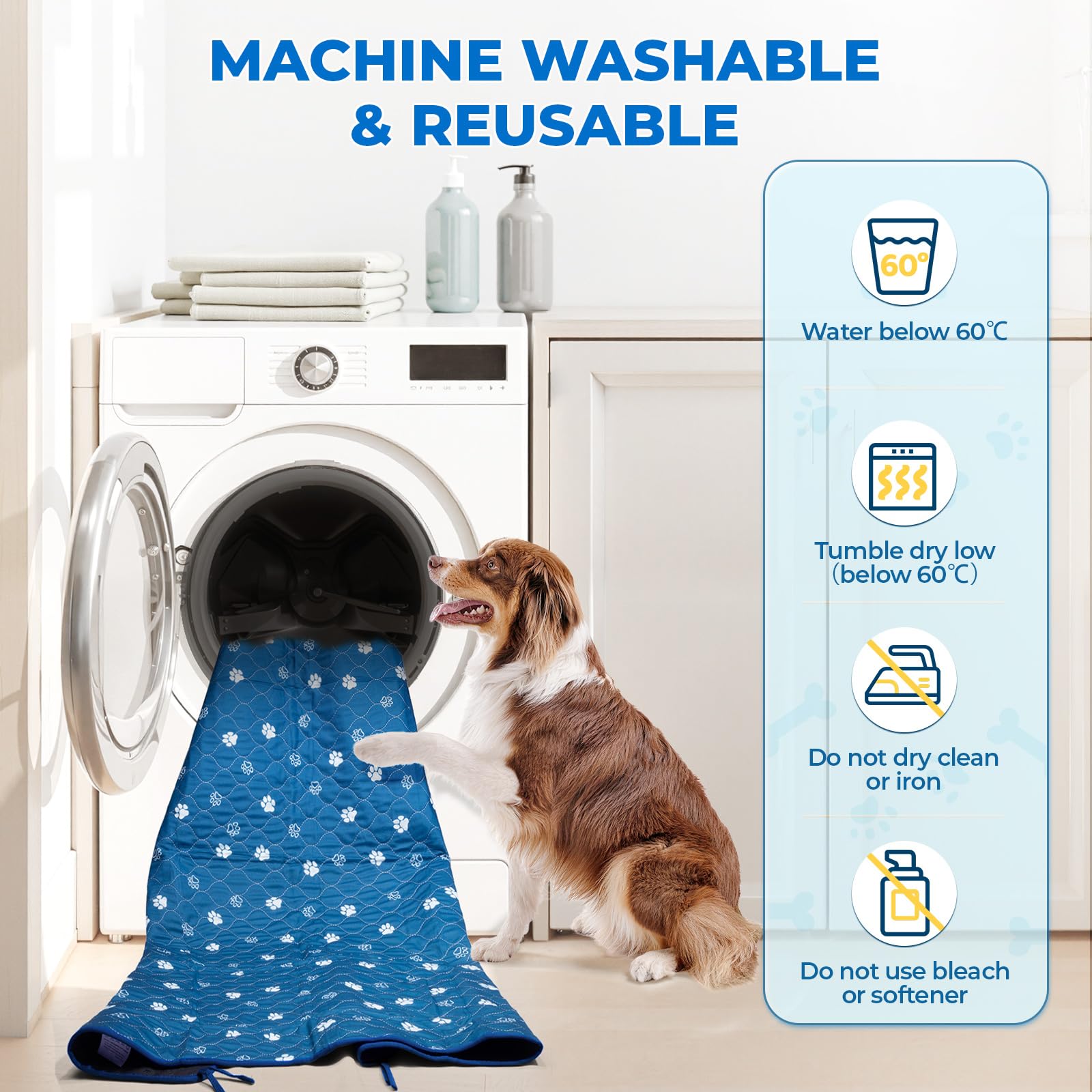 Fostanfly four-layer absorbent detail highlights quick absorption and comfort.