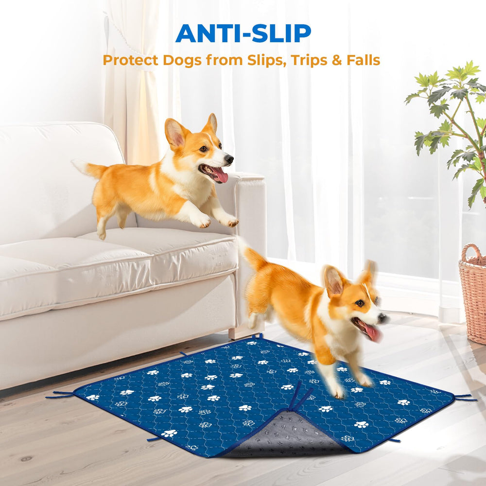 Fostanfly non-slip bottom image illustrating secure placement on hard floors.