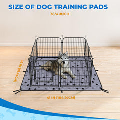 Fostanfly washable pee pads close-up of ultra-absorbent core handling messes.