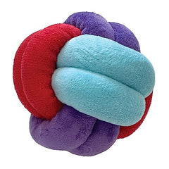 FOUFIT FouFouBrands purple snuffle-ball up-close knot design for hiding treats