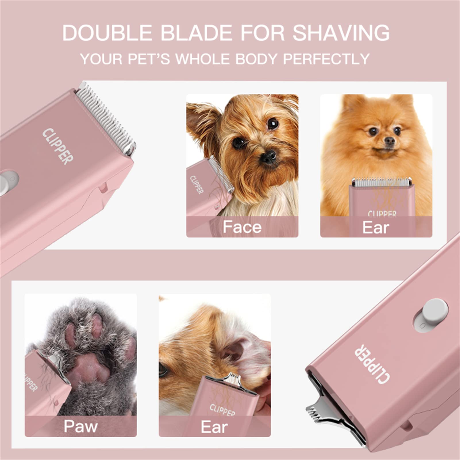 Founouly removable blade enables quick cleaning and maintenance.