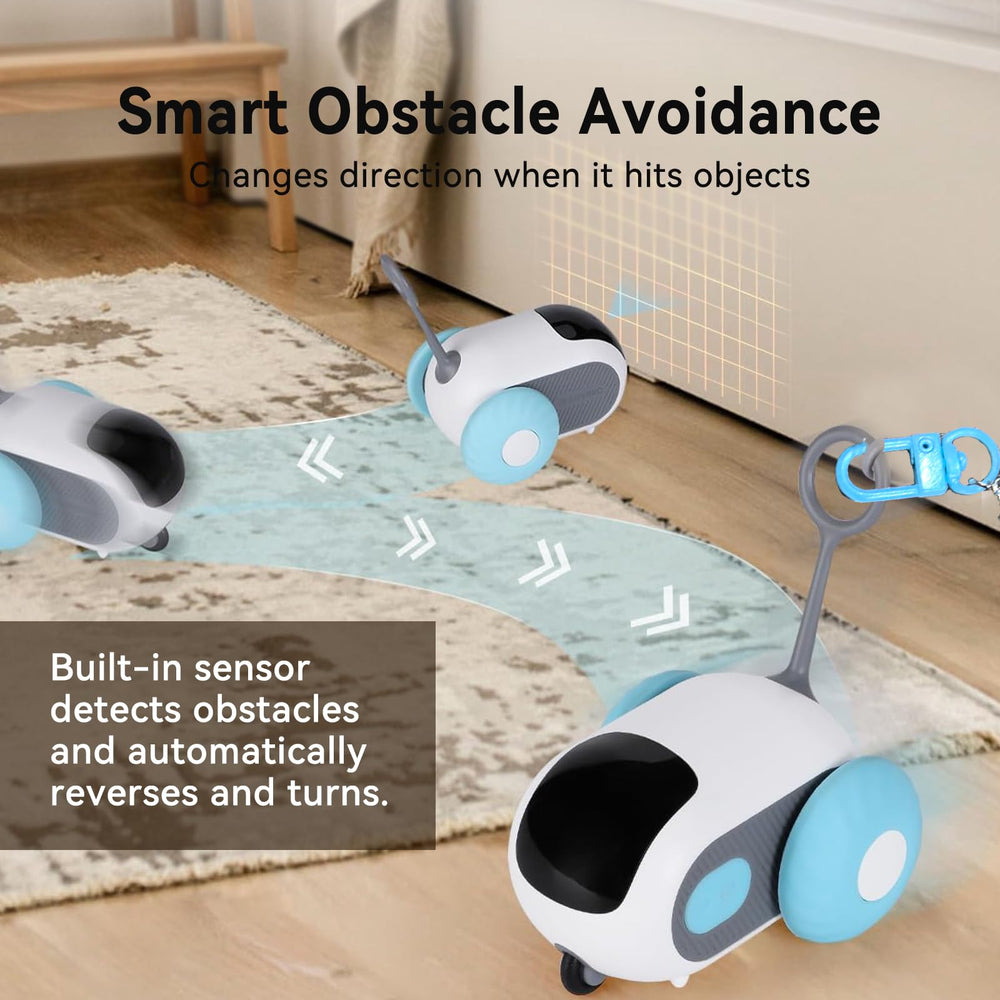 Four Angels Turbo Tail 5.0 obstacle-avoidance navigates carpets and floors smoothly.
