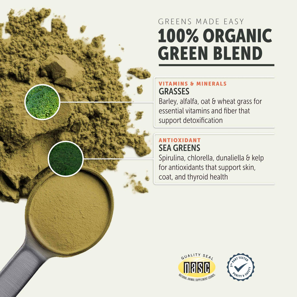 Green Rover includes organic broccoli sprouts as a natural nutrient source.