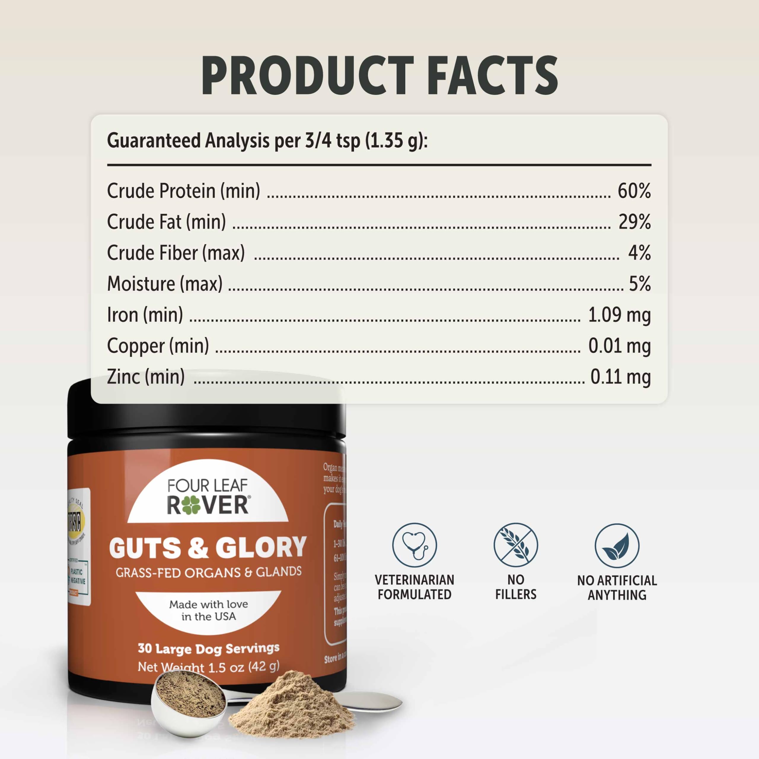 Four Leaf Rover Guts & Glory New Zealand grass fed beef origin