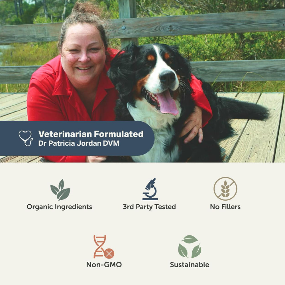 Four Leaf Rover owner education guide image reinforcing safe, informed supplement use.