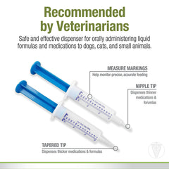 Four Paws Healthy Promise Easy Feeder Nipples tip guides thin liquids for easier feeding