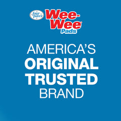 Four Paws Wee-Wee 6-layer leak-proof system helps contain accidents and protect floors.