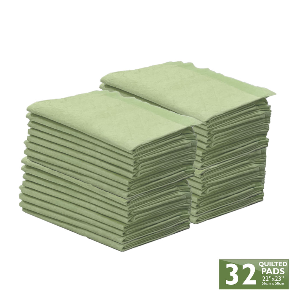 Four Paws Wee-Wee bleach-free and dye-free layers reduce exposure while absorbing mess.