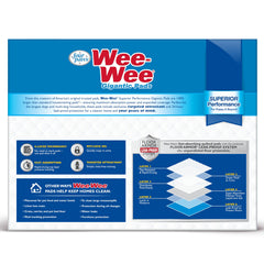 Four Paws Wee-Wee floor-armor 6-layer for reliable leak protection