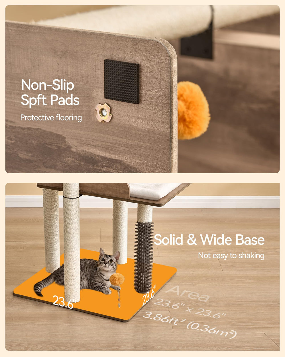 FourFurPets extra pom-poms widen interactive play options for cats.