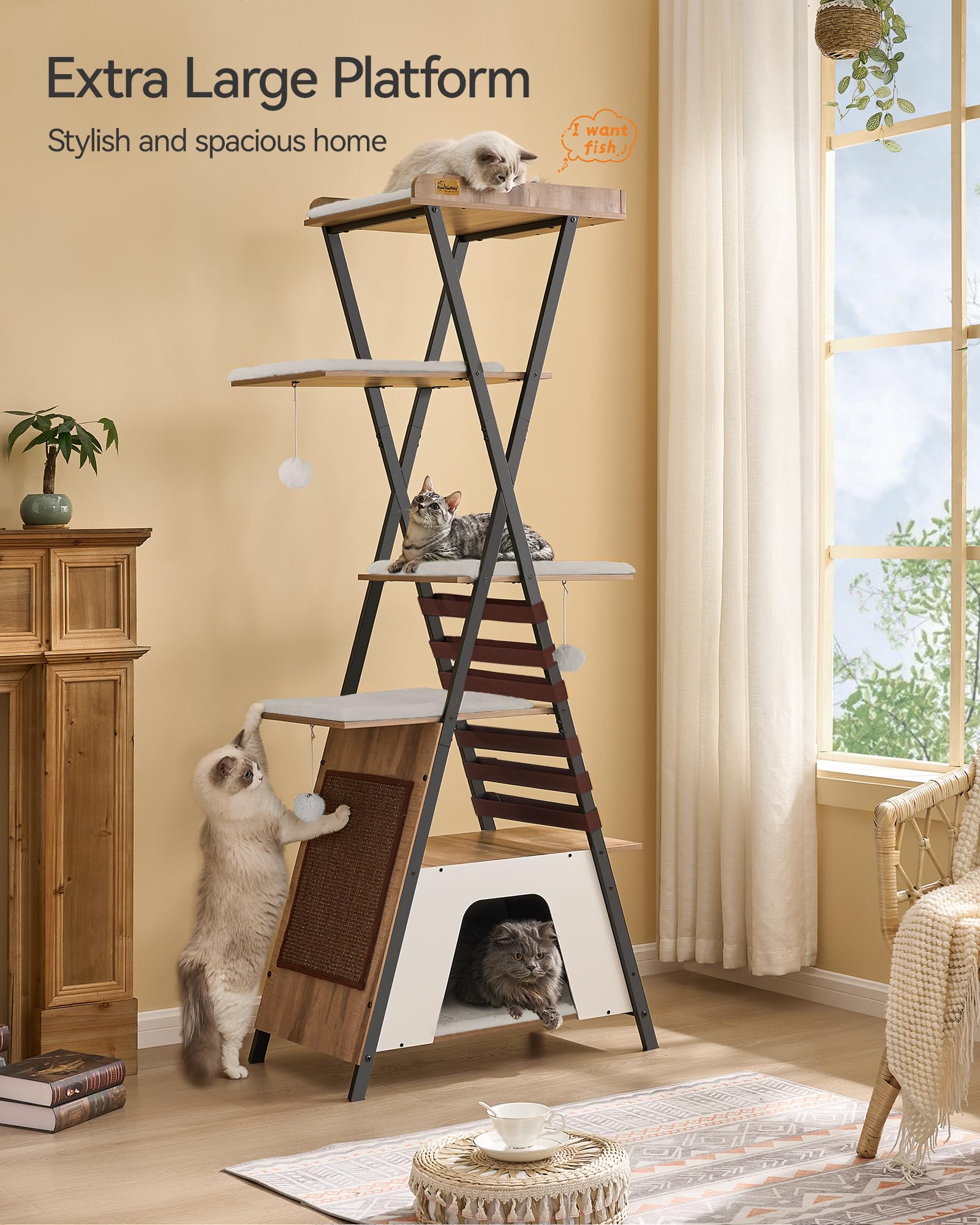 FourFurPets sisal scratching boards encourage healthy clawing and play sessions