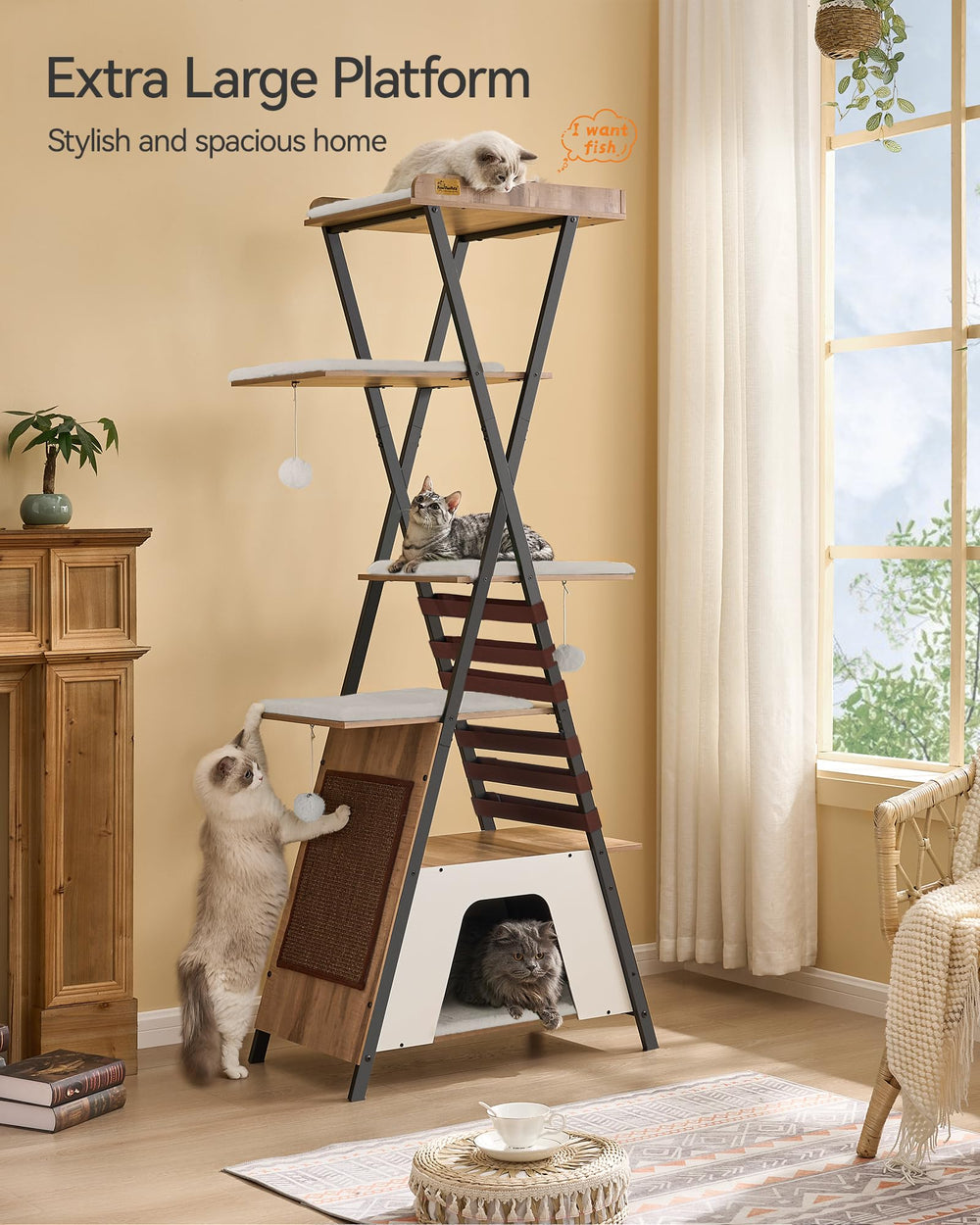 FourFurPets sisal scratching boards encourage healthy clawing and play sessions