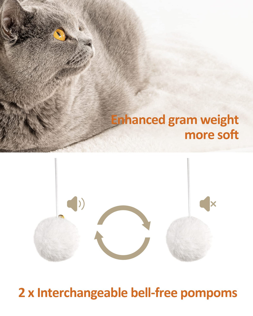 FourFurPets anti-tip base and sturdy frame enhance pet-safe lounging and stability.