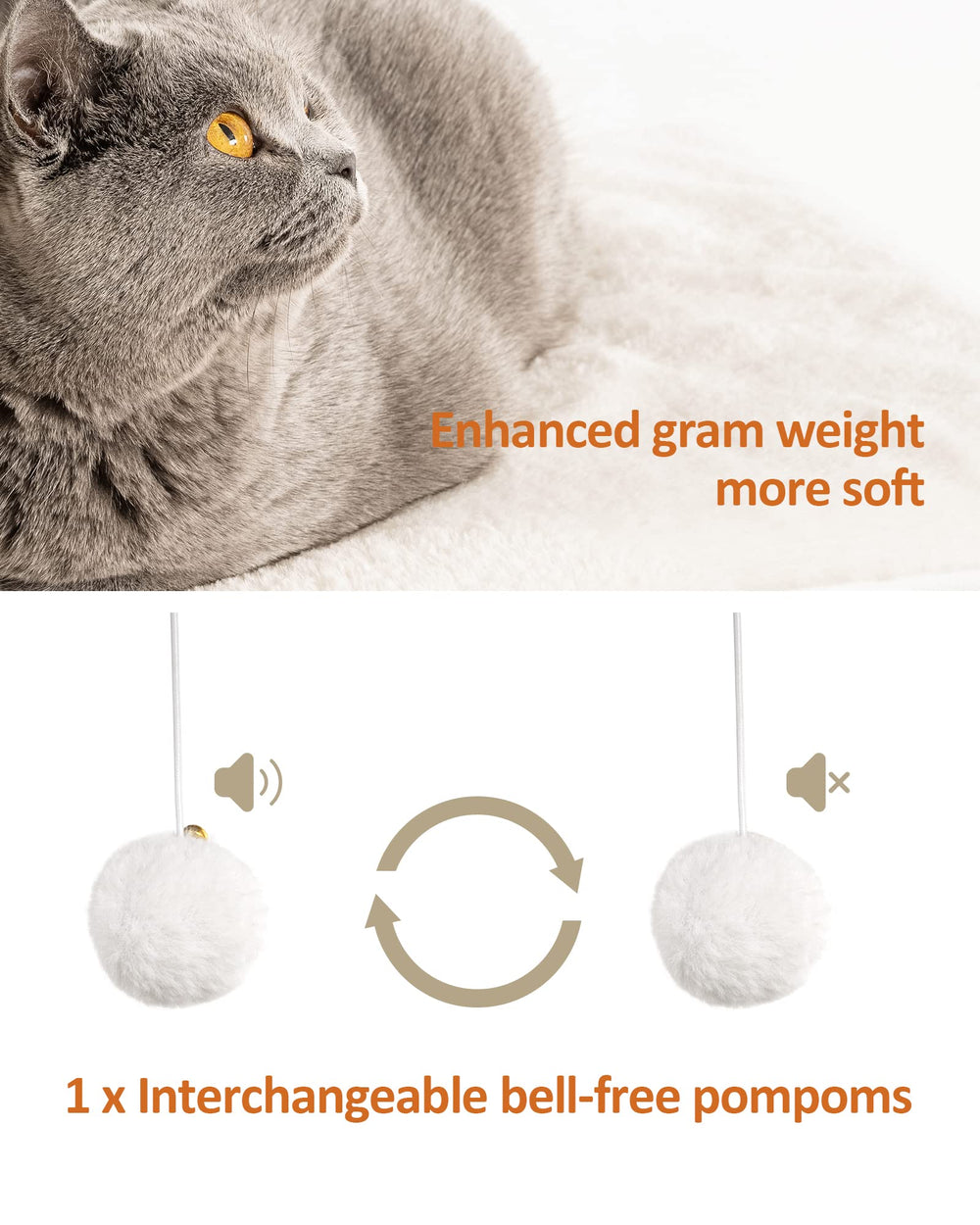 fourfurpets cat tree anti-tip base provides stable indoor use