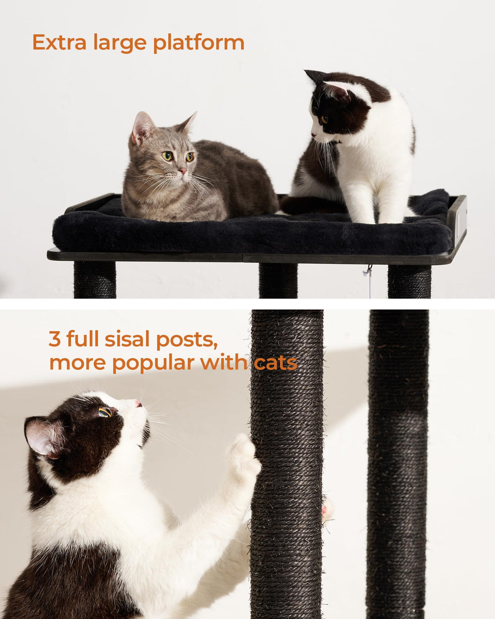 FourFurPets cat tree anti-tip kit enhances stability for safe indoor play.