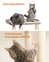 FourFurPets cat-tree-removable-cushion-pads makes cleaning simple and surfaces tidy.