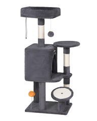 FourFurPets cat-tree-stable-base-anti-tip ensures secure jumping and play