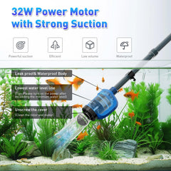 FOUSIUTIM 6-in-1 pump and tube demonstrates strong suction for quick waste removal.