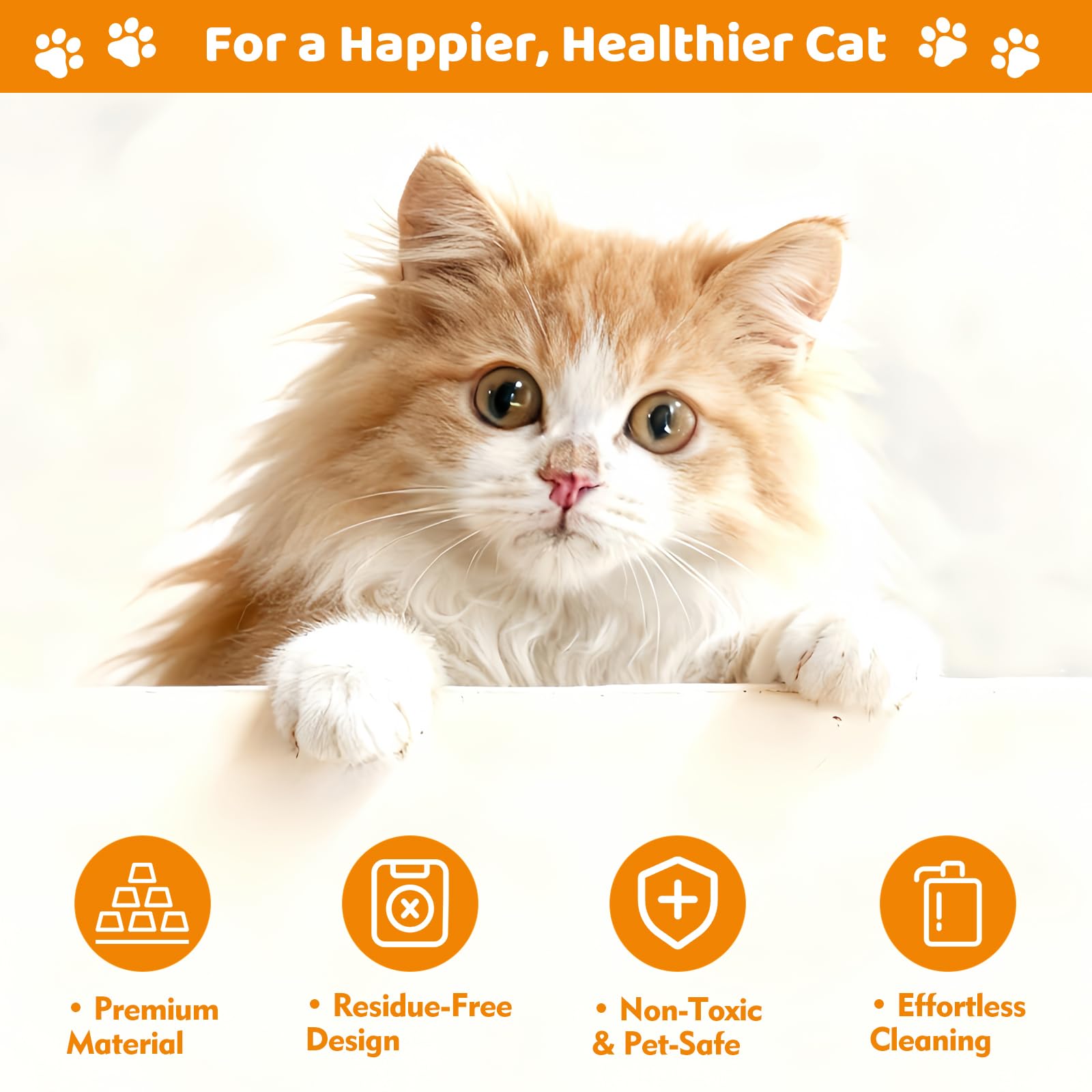 FOVKO Cat Treat Spoon Squeeze dispensing treats from a standard tube