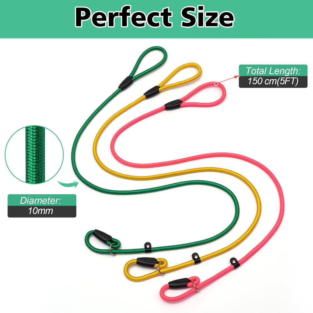FOVRLZSE slip lead orange pastel 4-6ft vibrant control for training moments