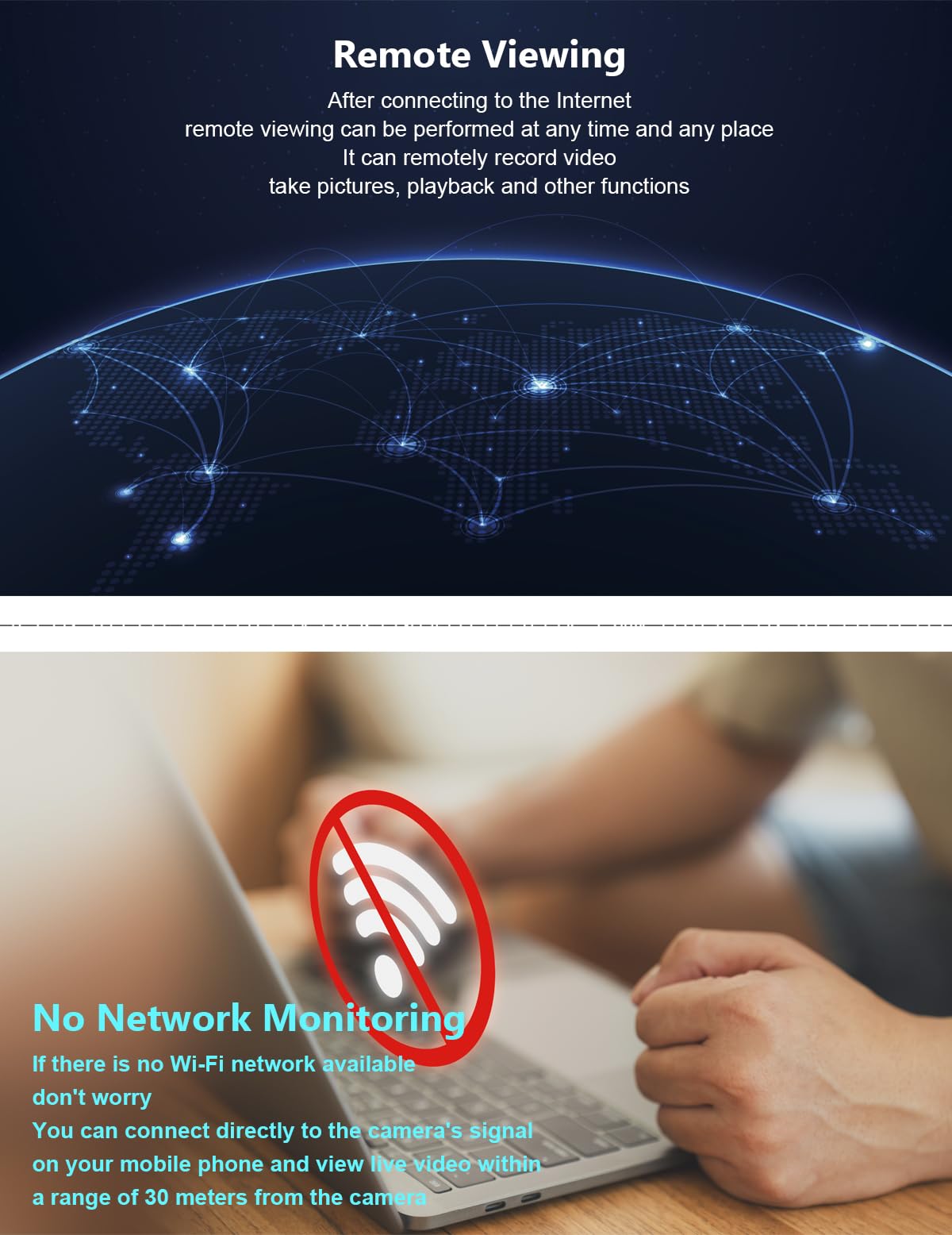 FOX SCOUT 2.4GHz WiFi setup screen for easy network connection.