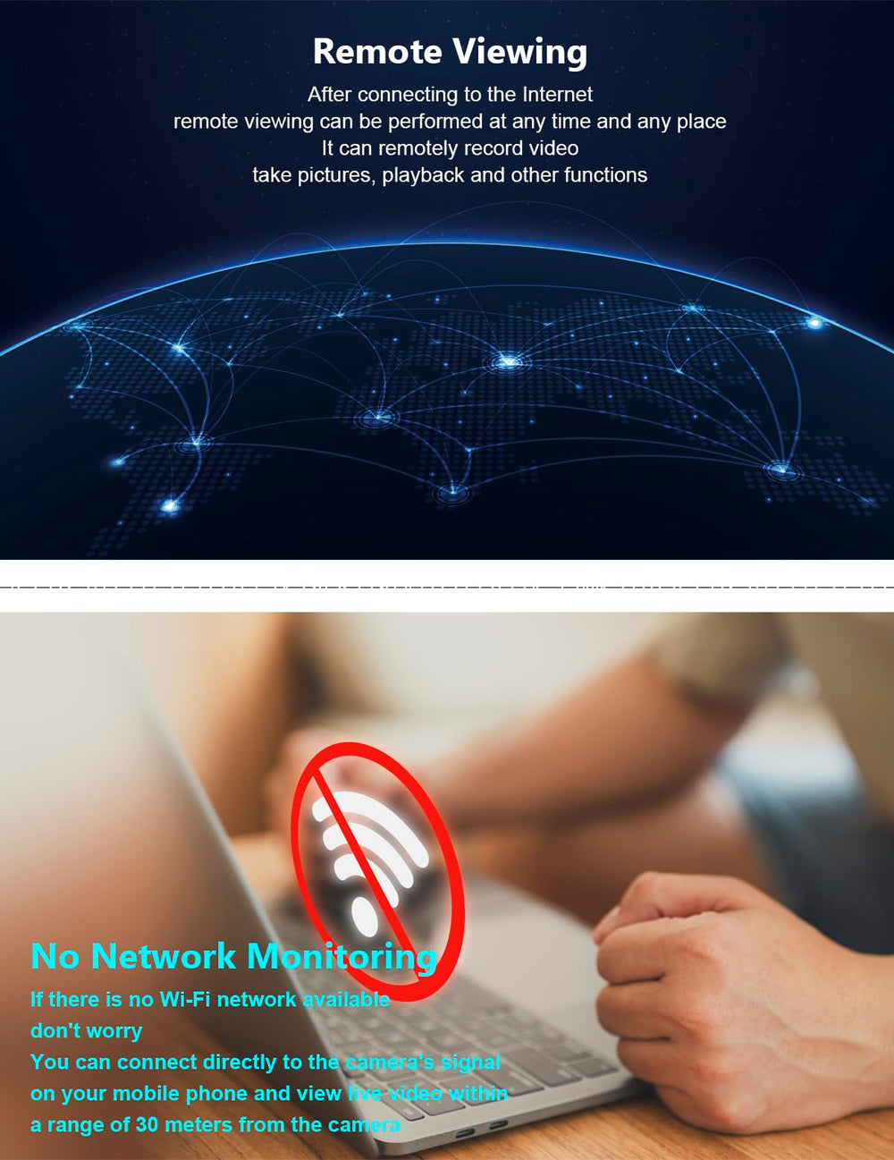 FOX SCOUT 2.4GHz WiFi setup screen for easy network connection.