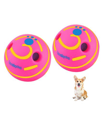 FOXHOLE Wobble Giggle Ball pink XS boosts active play with curious sounds.