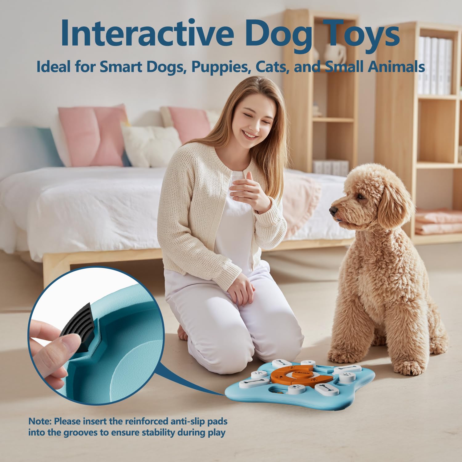 FOXMM material PP seguro y apto para snacks durante la estimulación.