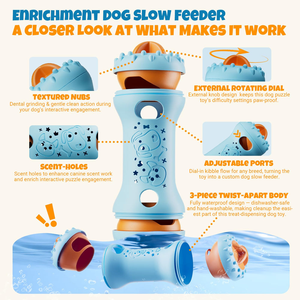 FOXMM waterproof dishwasher-safe toy makes cleaning quick and simple