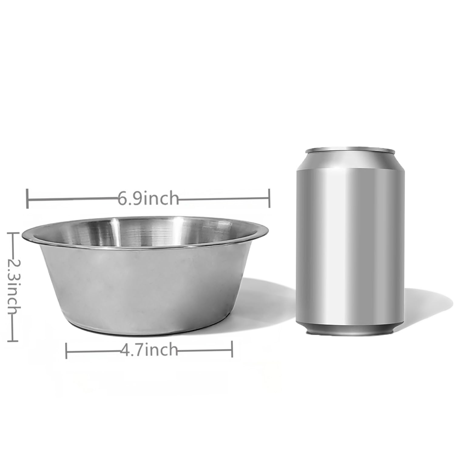 FOYO bowls hold up to 29 oz for kibble, wet food, or water.