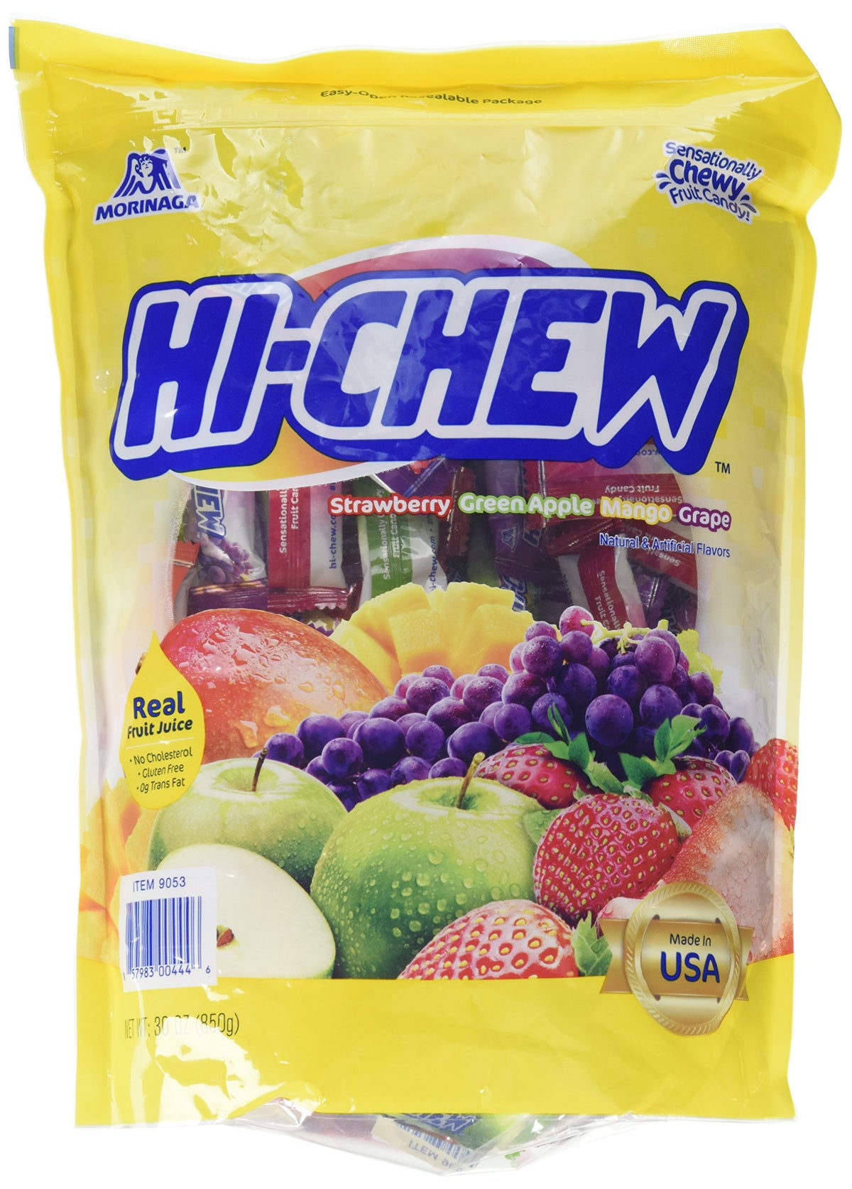 FQQF Hi-Chew extra-large variety pack front view for convenient snacking on the go