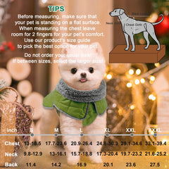 Fragralley dog winter coat with reflective trim for safer nighttime walks.