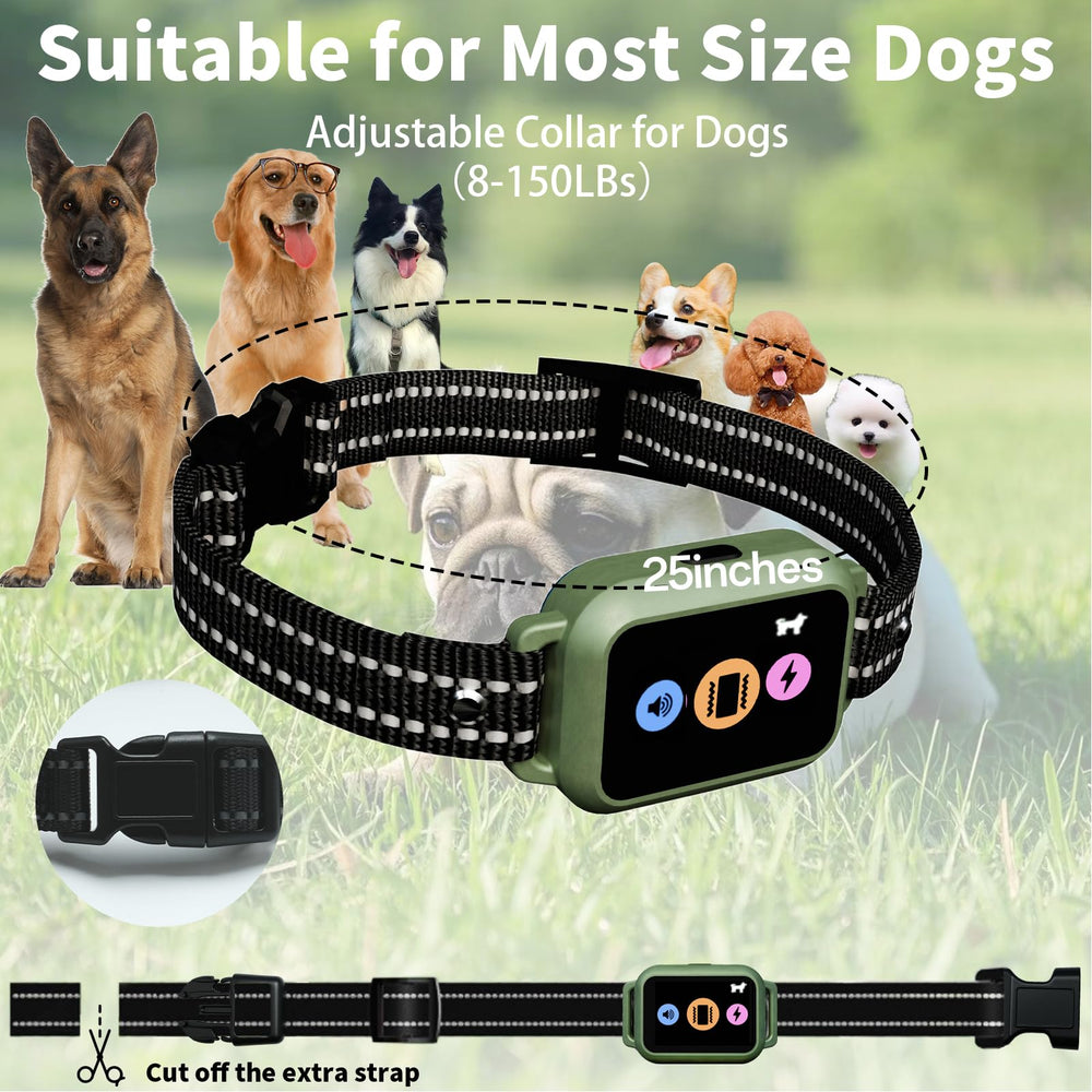 Frayo neck size chart image to fit 8–25 inch necks