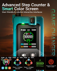 Frayo dog collar smart color screen shows clear setting status for distraction-free training.