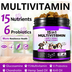 FRDUGA probiotics gut health blend label shows six-strain formula supporting normal digestion.